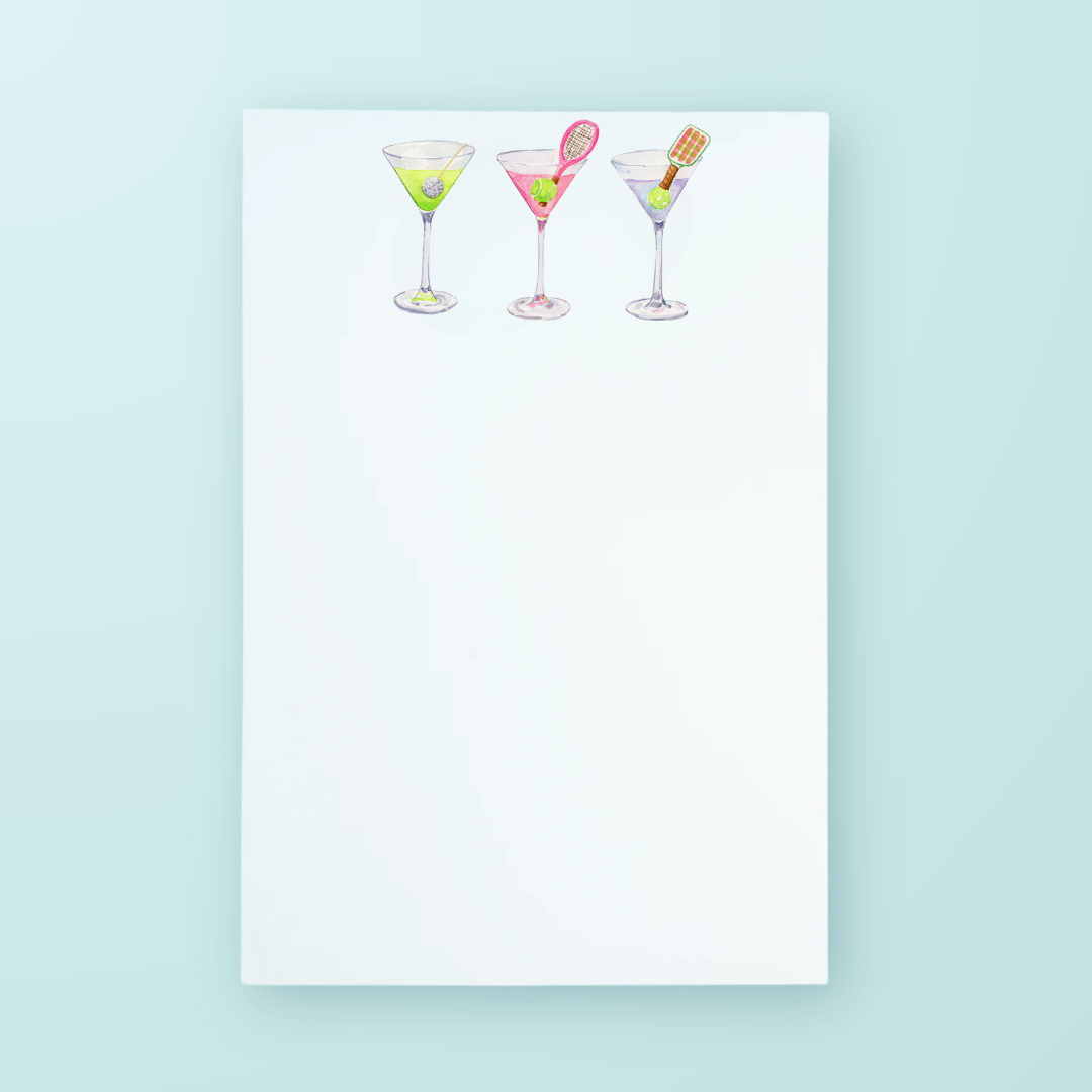 Country Club Cocktails Notepad - Shop LINNY CO