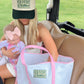 Country Clubbin' - Pink Canvas Tote - Shop LINNY CO