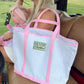 Country Clubbin' - Pink Canvas Tote - Shop LINNY CO