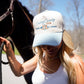 Cowboy Country Club - Denim Vintage Trucker Hat - Shop LINNY CO