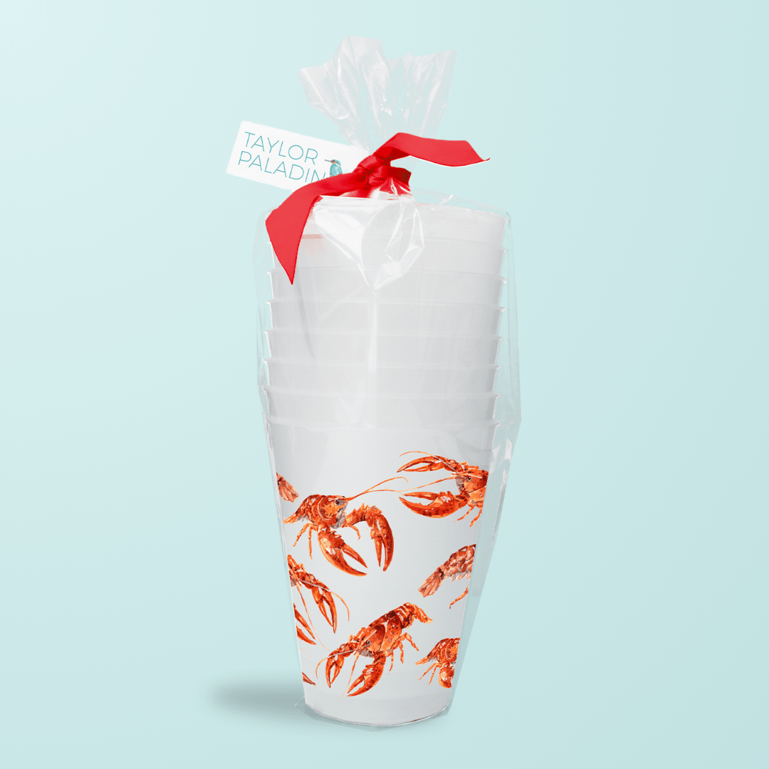 Crawfish Trio Frosted Cup - Shop LINNY CO