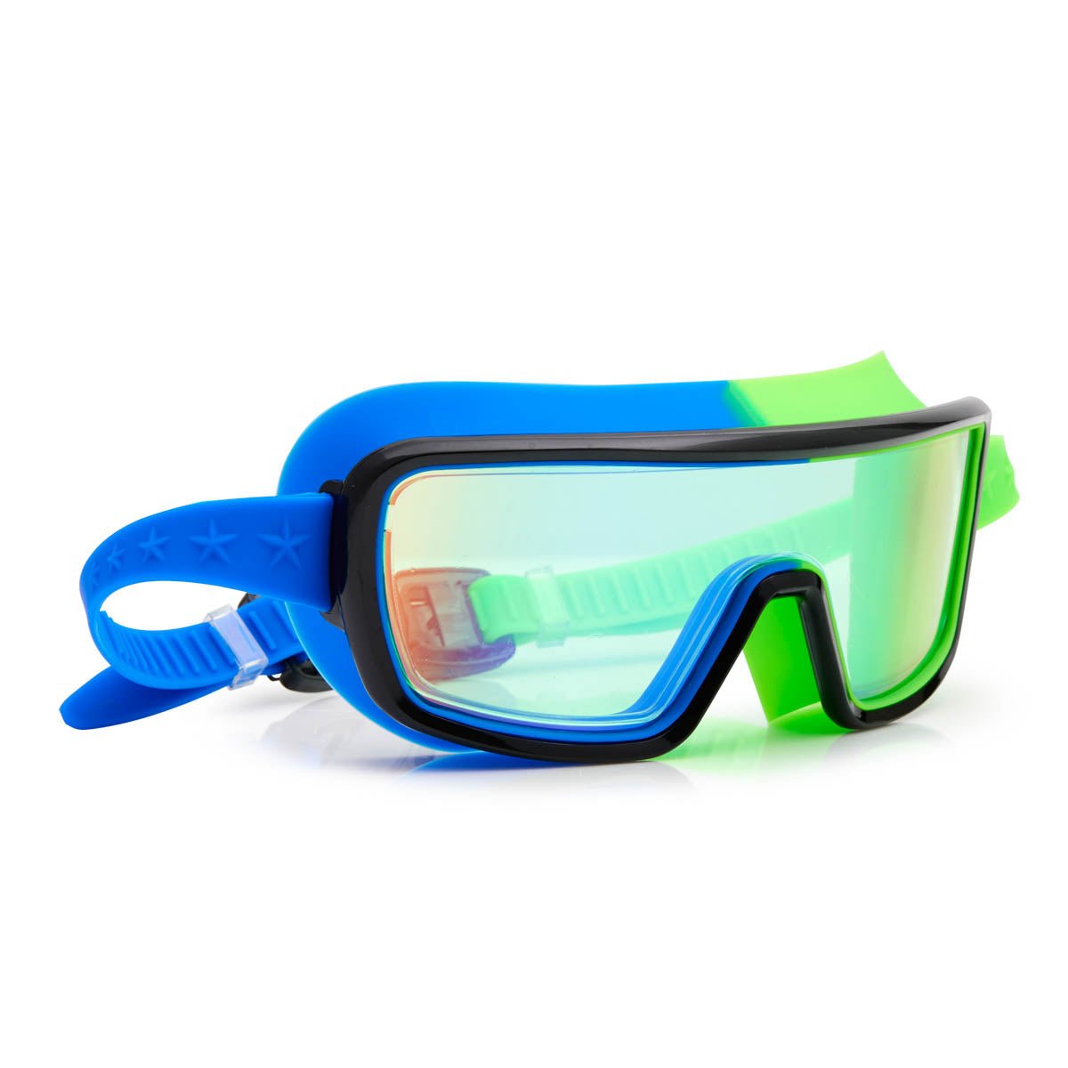 Cyborg Cyan Prismatic Kids' Swim Goggles - Shop LINNY CO