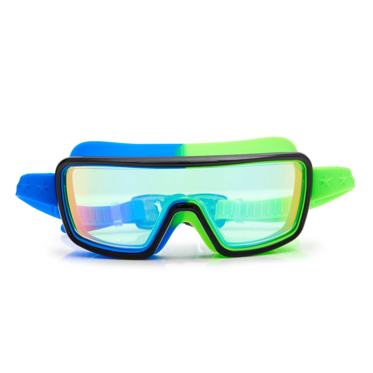 Cyborg Cyan Prismatic Kids' Swim Goggles - Shop LINNY CO