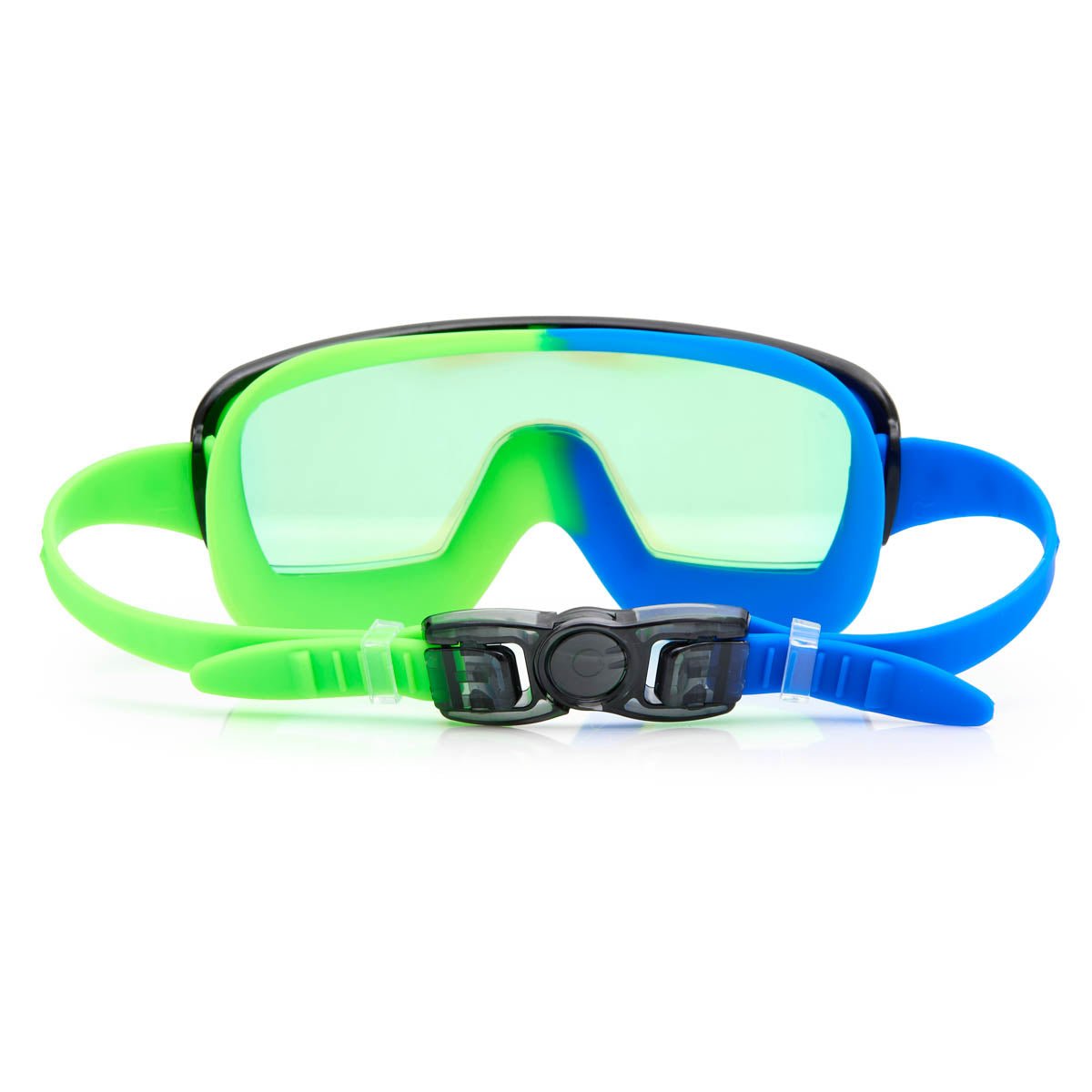 Cyborg Cyan Prismatic Kids' Swim Goggles - Shop LINNY CO
