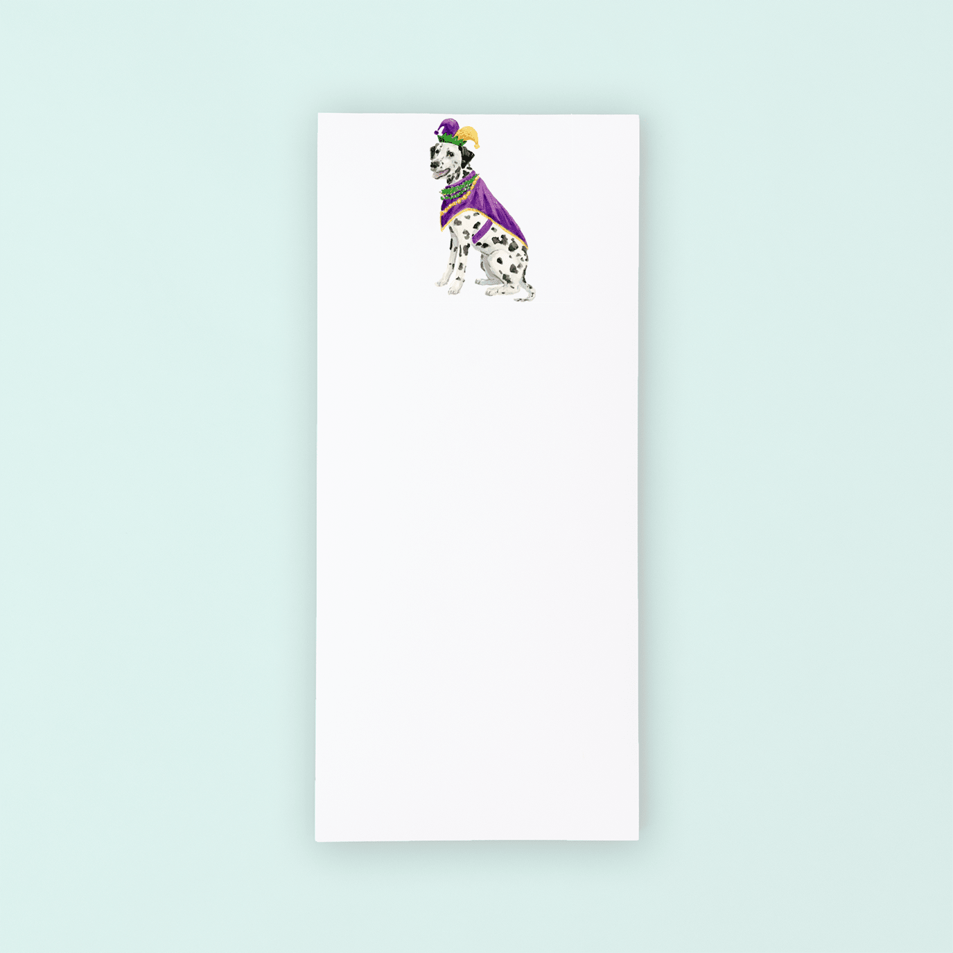 Dalmation Mardi Gras Lists Pad - Shop LINNY CO