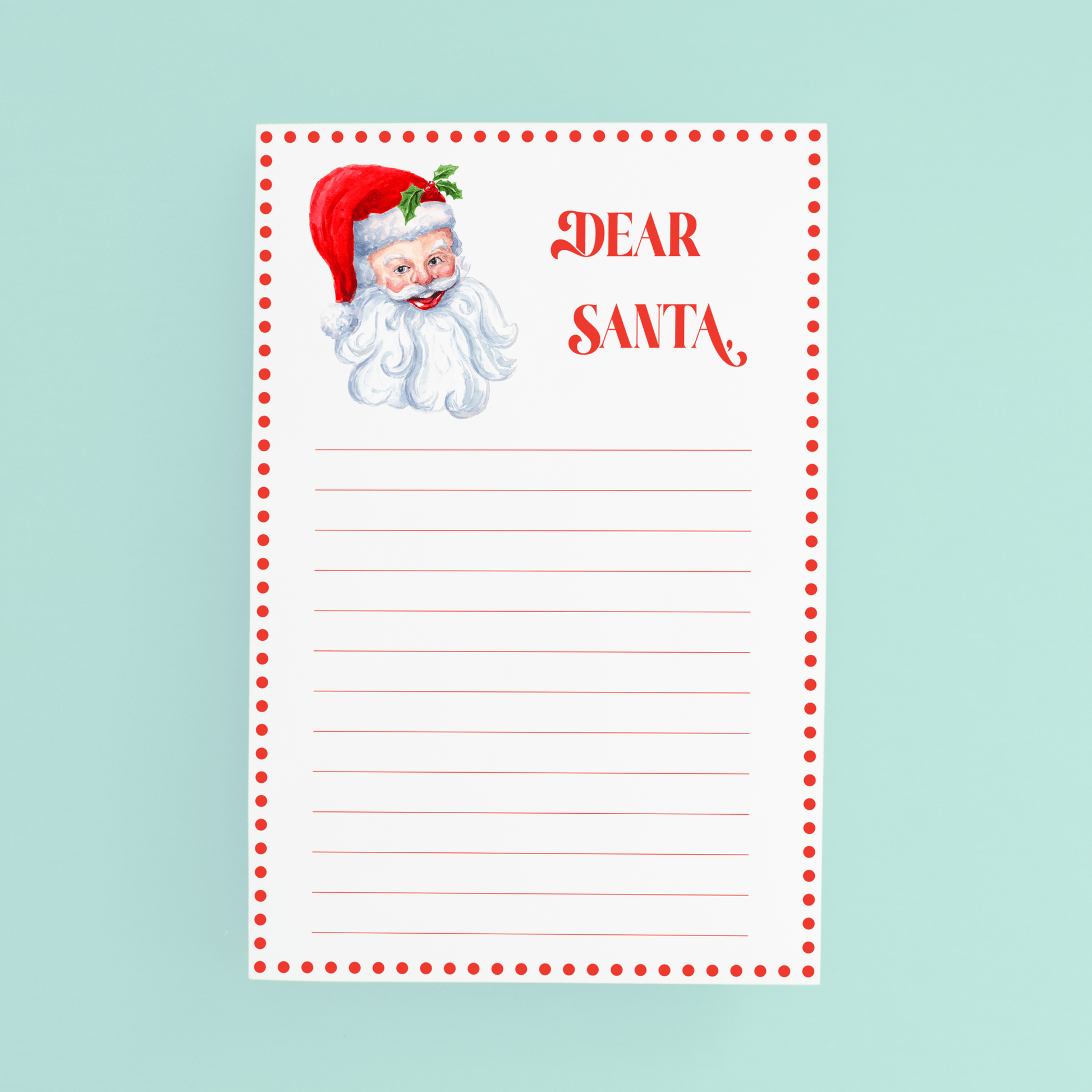 Dear Santa Jumbo Pad - Shop LINNY CO