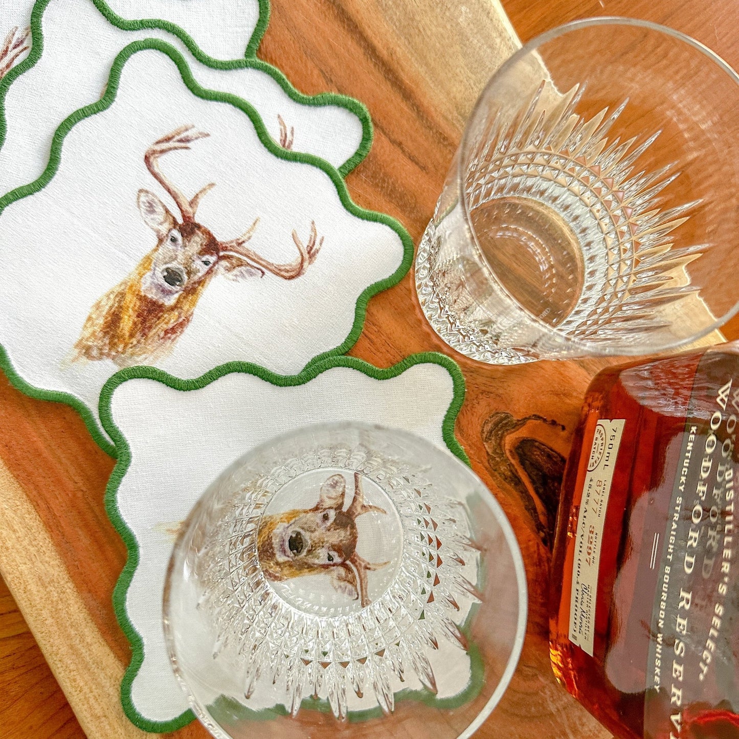 Deer Cocktail Squares - Shop LINNY CO