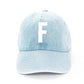 Denim Letter Baseball Hat - Shop LINNY CO