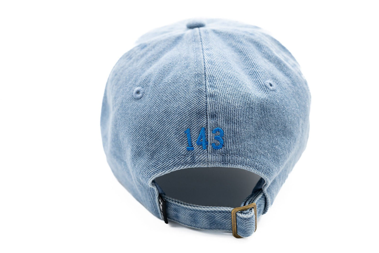 Denim Letter Baseball Hat - Shop LINNY CO