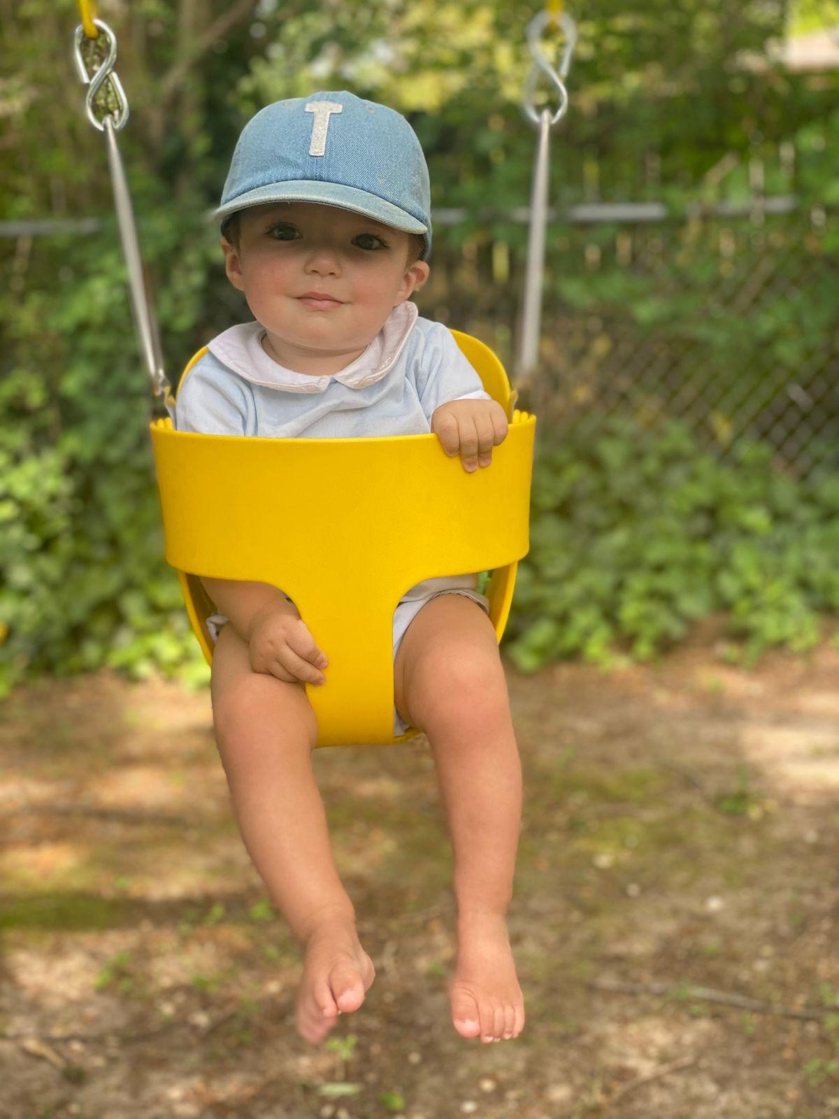 Denim Letter Baseball Hat - Shop LINNY CO