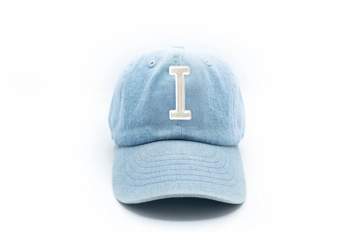 Denim Letter Baseball Hat - Shop LINNY CO