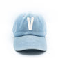 Denim Letter Baseball Hat - Shop LINNY CO