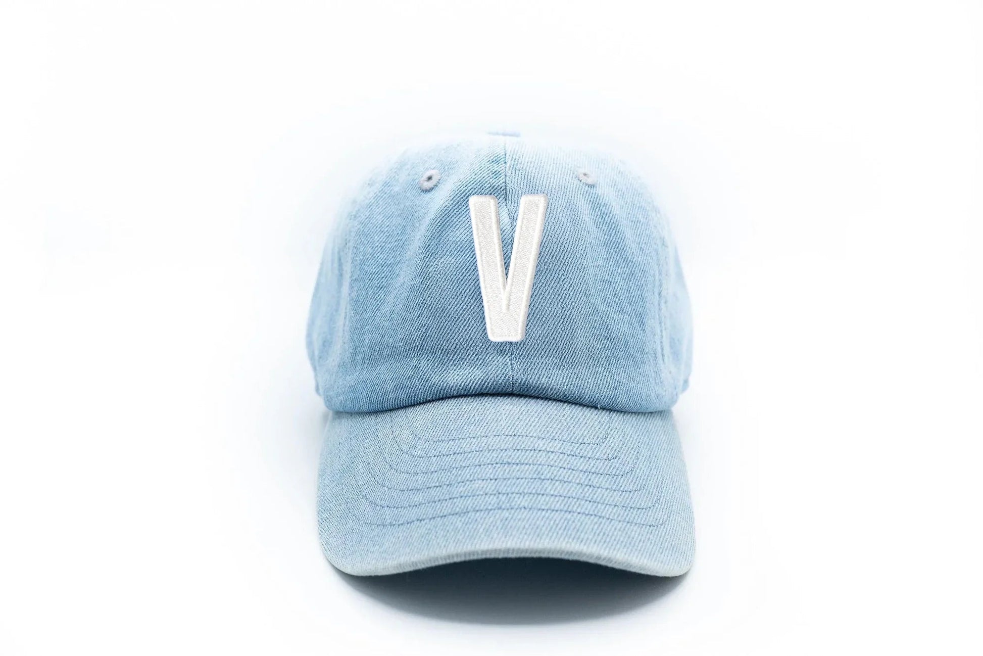 Denim Letter Baseball Hat - Shop LINNY CO