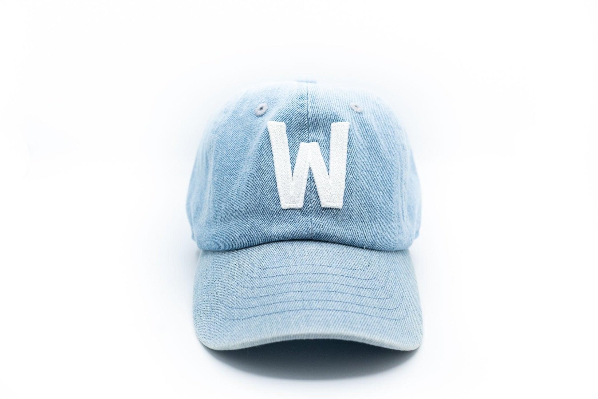 Denim Letter Baseball Hat - Shop LINNY CO