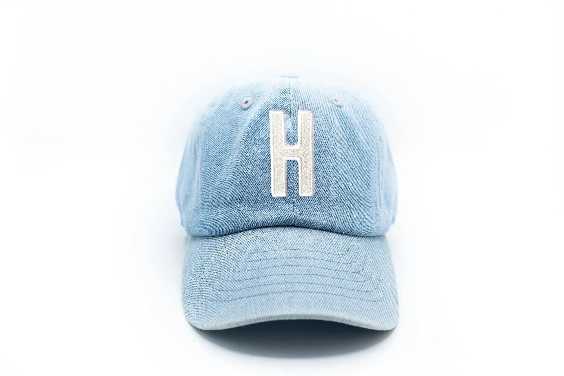 Denim Letter Baseball Hat - Shop LINNY CO