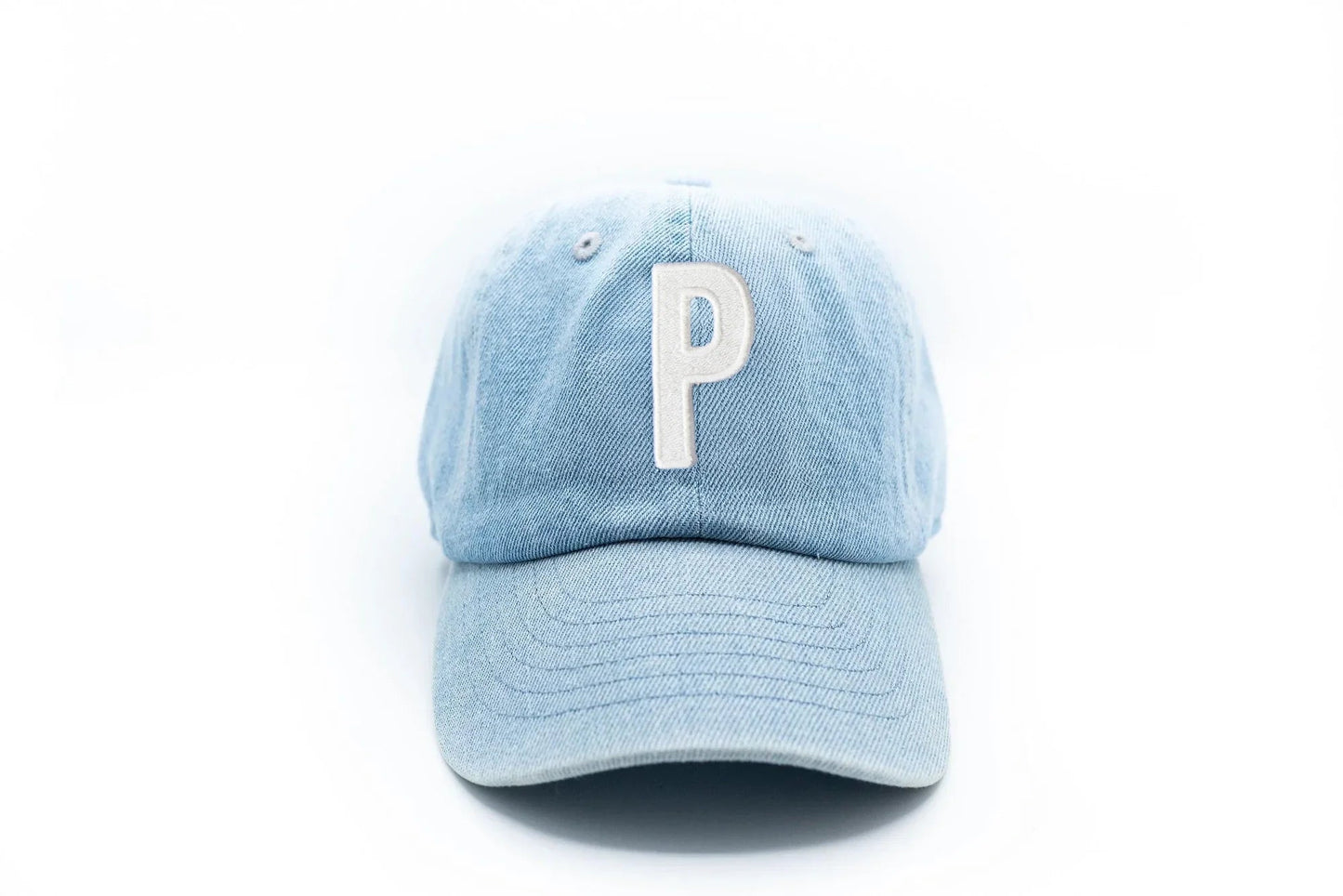 Denim Letter Baseball Hat - Shop LINNY CO