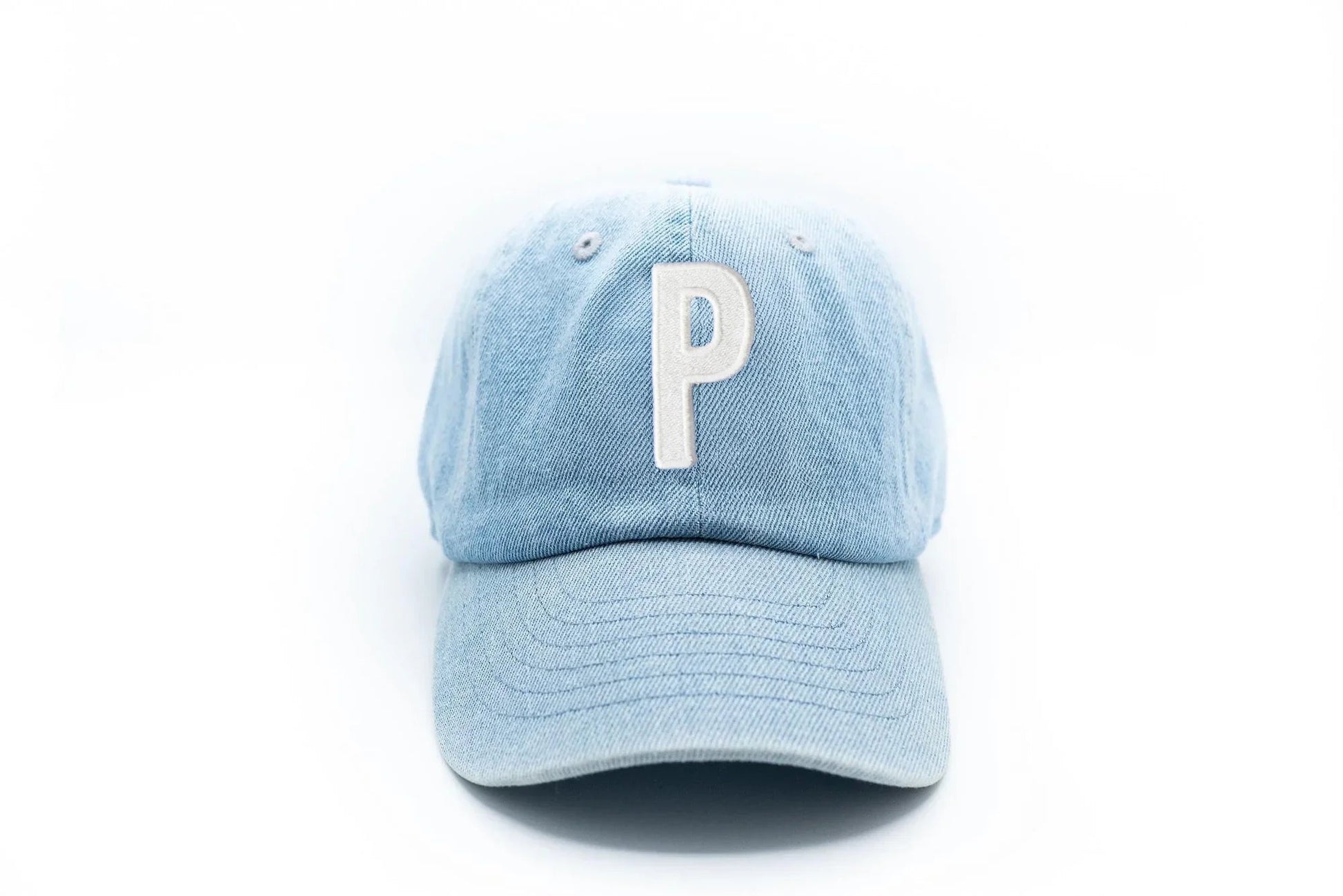 Denim Letter Baseball Hat - Shop LINNY CO