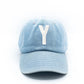 Denim Letter Baseball Hat - Shop LINNY CO