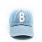 Denim Letter Baseball Hat - Shop LINNY CO