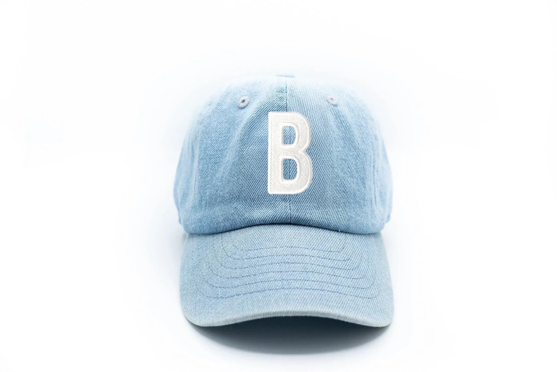 Denim Letter Baseball Hat - Shop LINNY CO