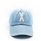 Denim Letter Baseball Hat - Shop LINNY CO