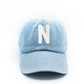 Denim Letter Baseball Hat - Shop LINNY CO