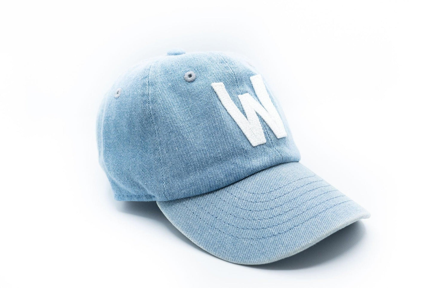 Denim Letter Baseball Hat - Shop LINNY CO