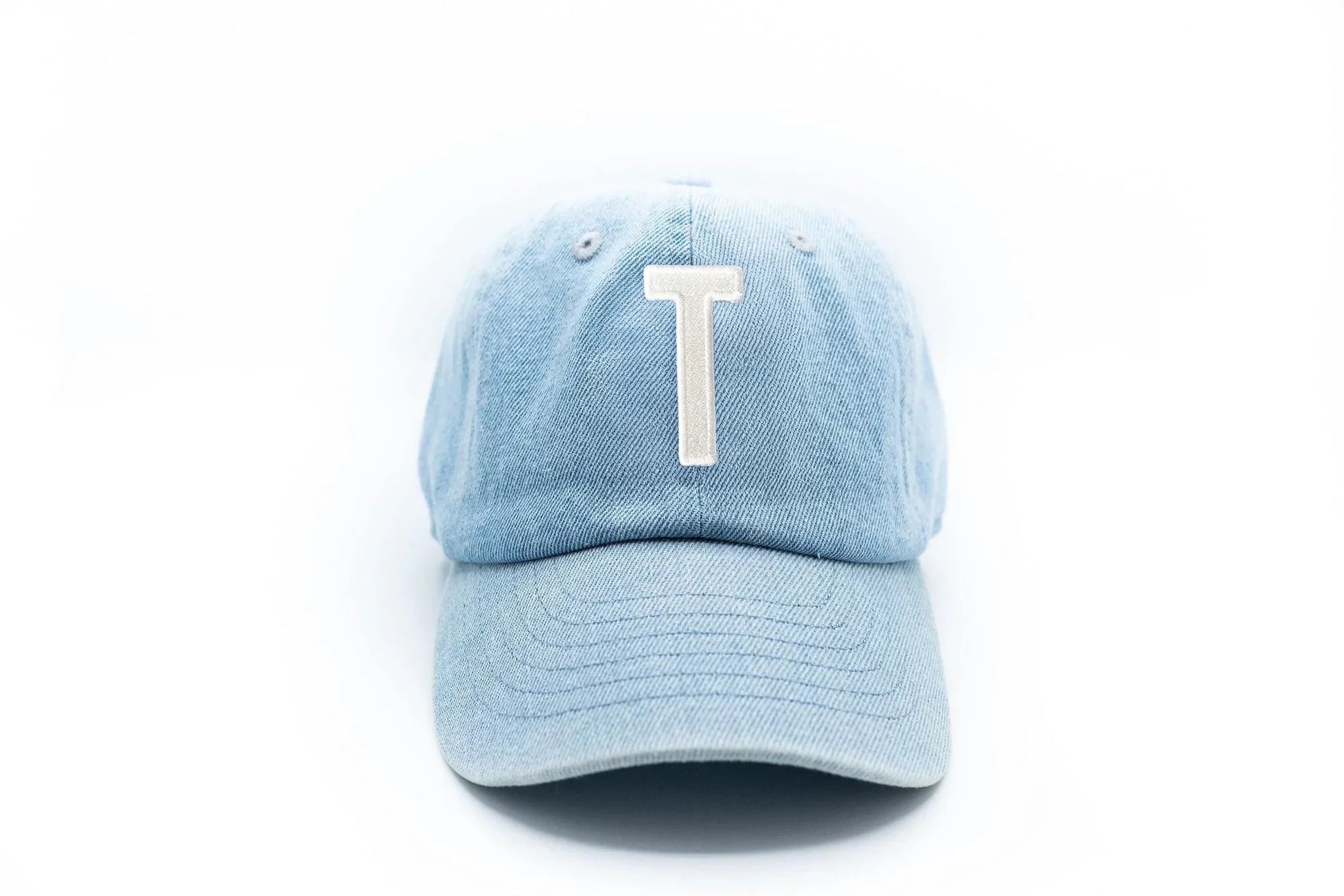 Denim Letter Baseball Hat - Shop LINNY CO