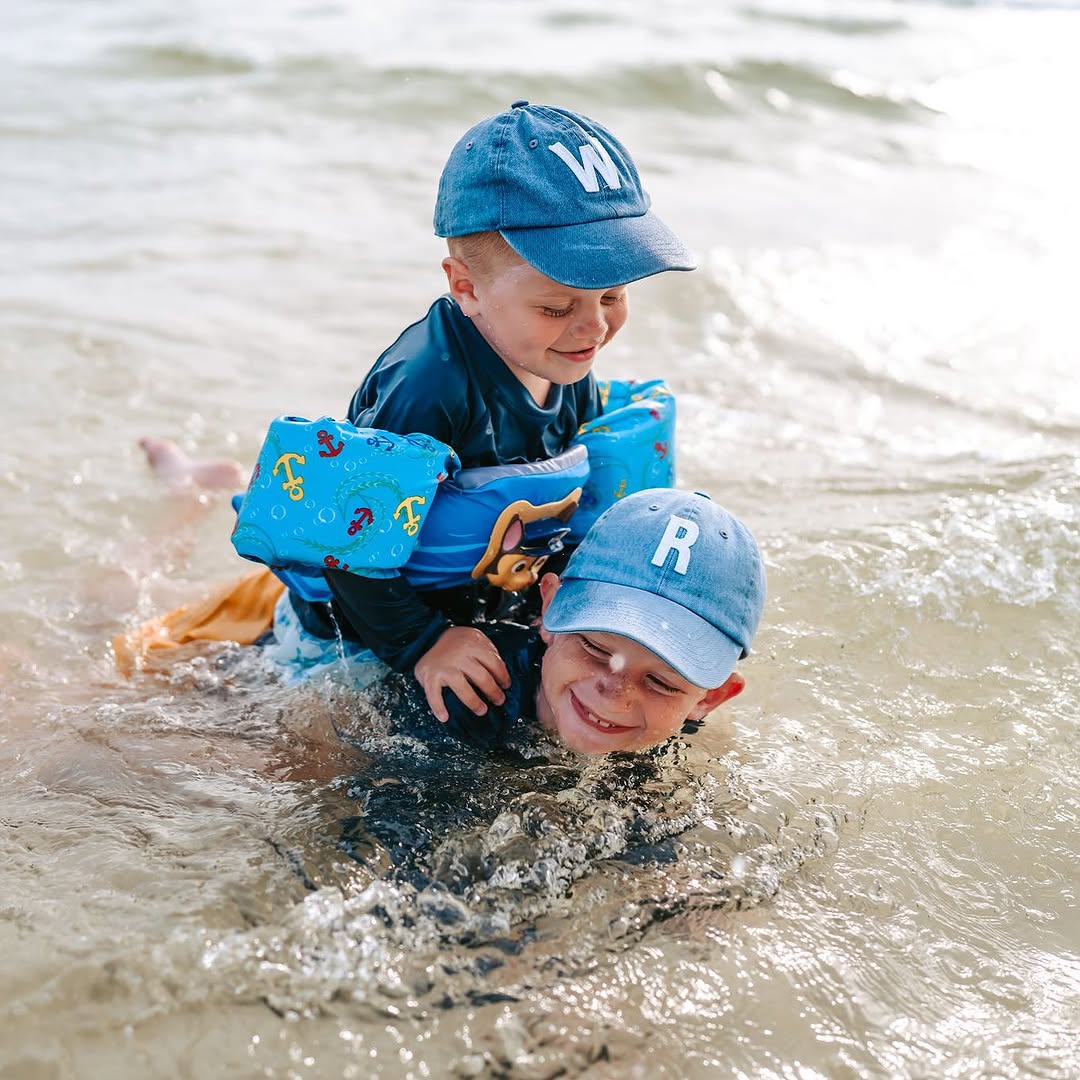 Denim Letter Baseball Hat - Shop LINNY CO