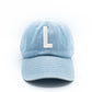 Denim Letter Baseball Hat - Shop LINNY CO