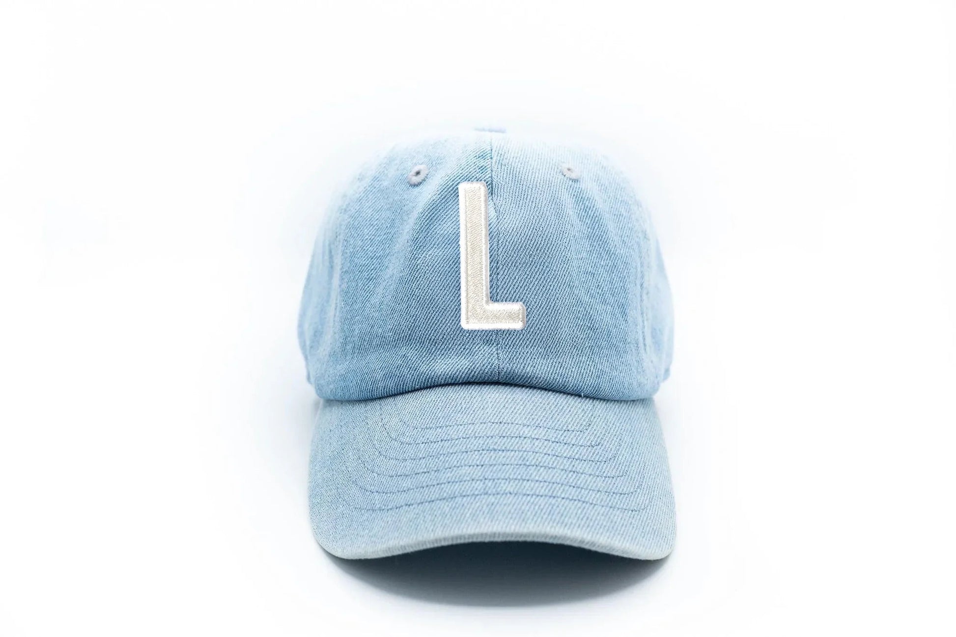 Denim Letter Baseball Hat - Shop LINNY CO