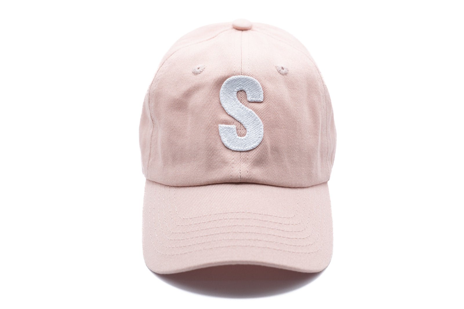 Dusty Rose Letter Baseball Hat - Shop LINNY CO