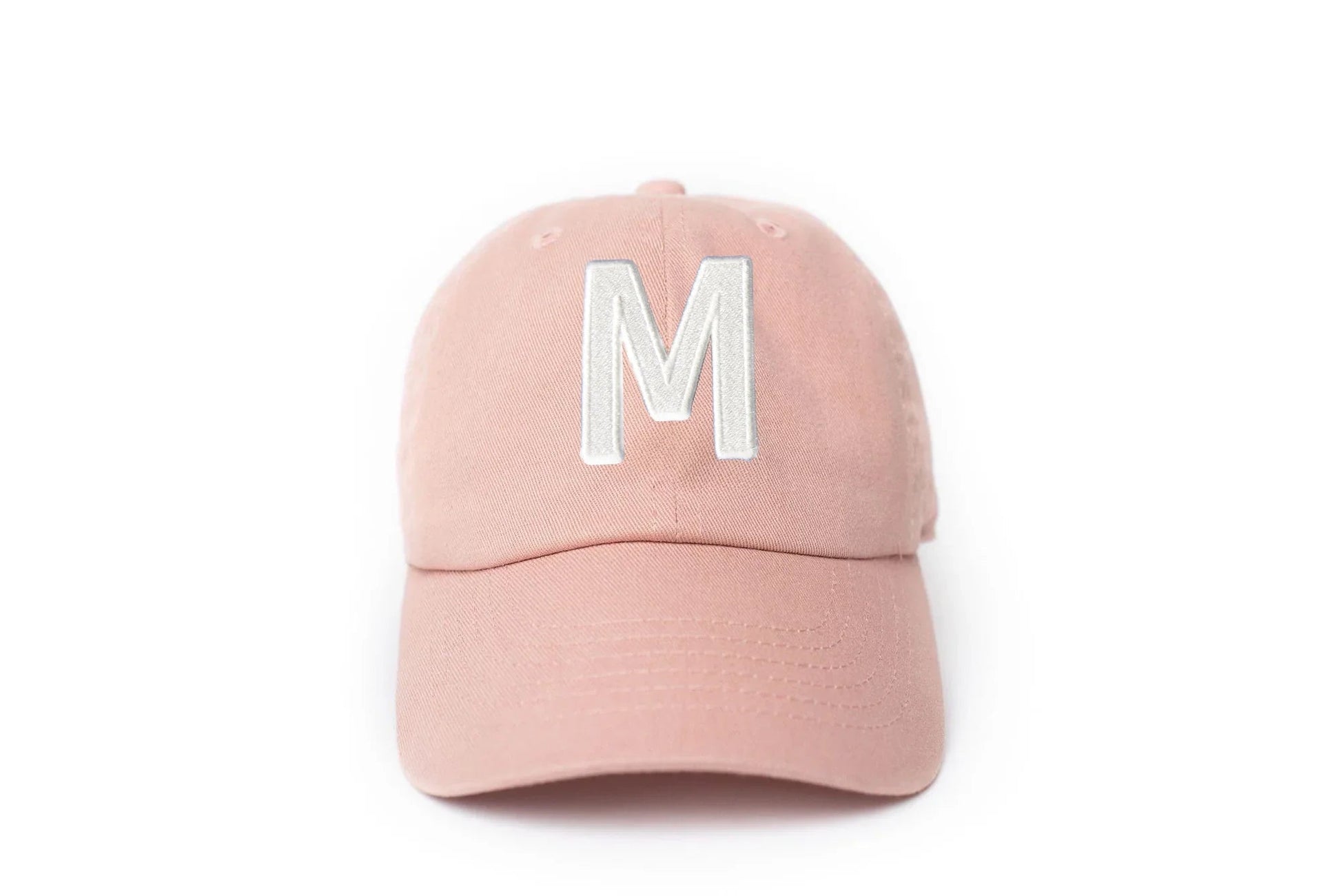 Dusty Rose Letter Baseball Hat - Shop LINNY CO