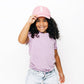 Dusty Rose Letter Baseball Hat - Shop LINNY CO