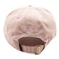 Dusty Rose Letter Baseball Hat - Shop LINNY CO