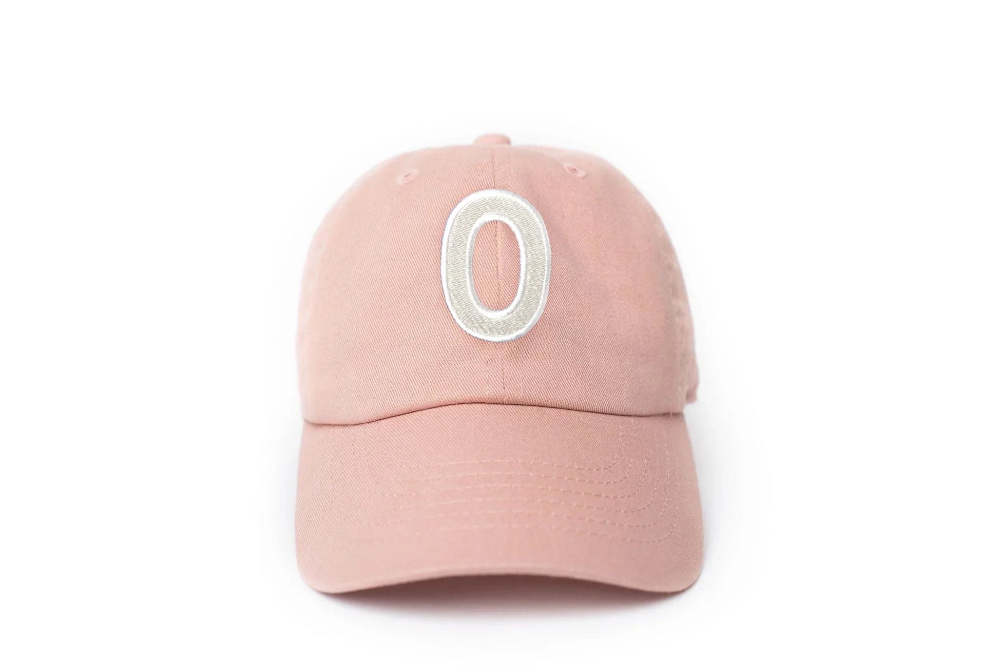 Dusty Rose Letter Baseball Hat - Shop LINNY CO