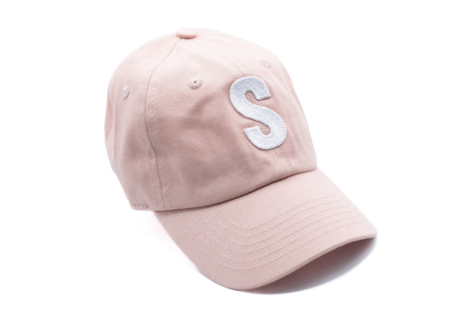 Dusty Rose Letter Baseball Hat - Shop LINNY CO