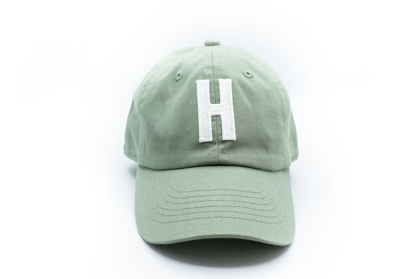 Dusty Sage Letter Baseball Hat - Shop LINNY CO