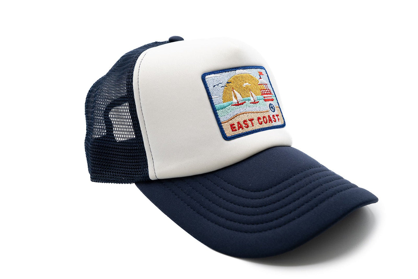 East Coast Postcard Trucker Hat - Shop LINNY CO