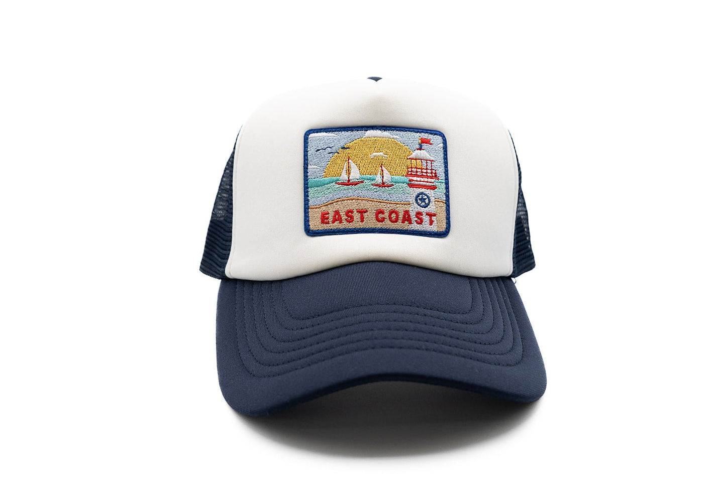 East Coast Postcard Trucker Hat - Shop LINNY CO