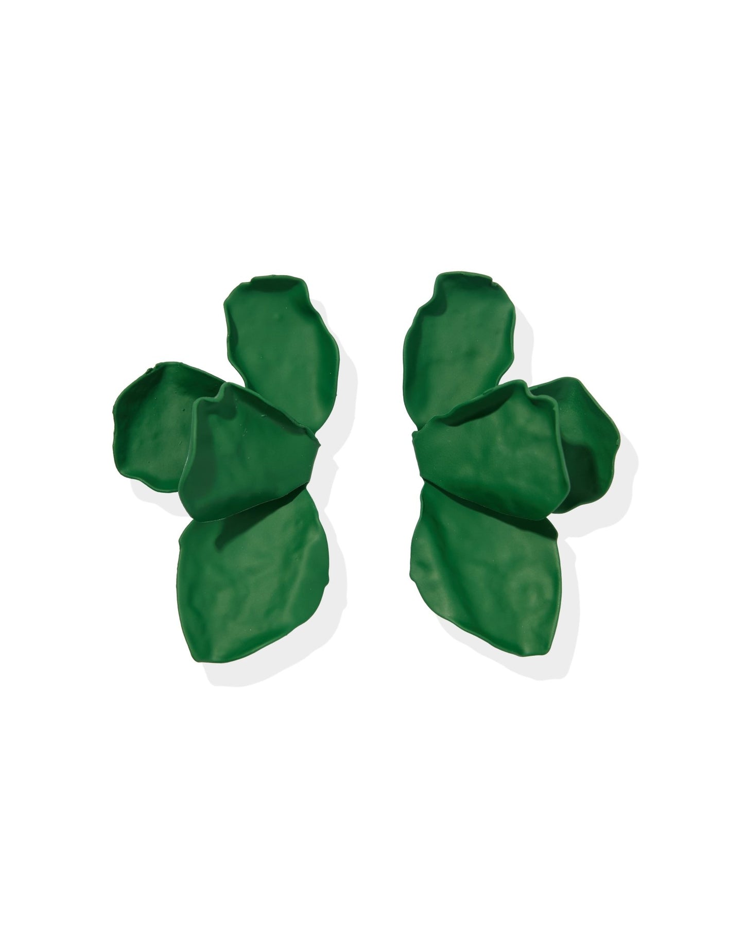 Eden Statement Earrings - Green - Shop LINNY CO