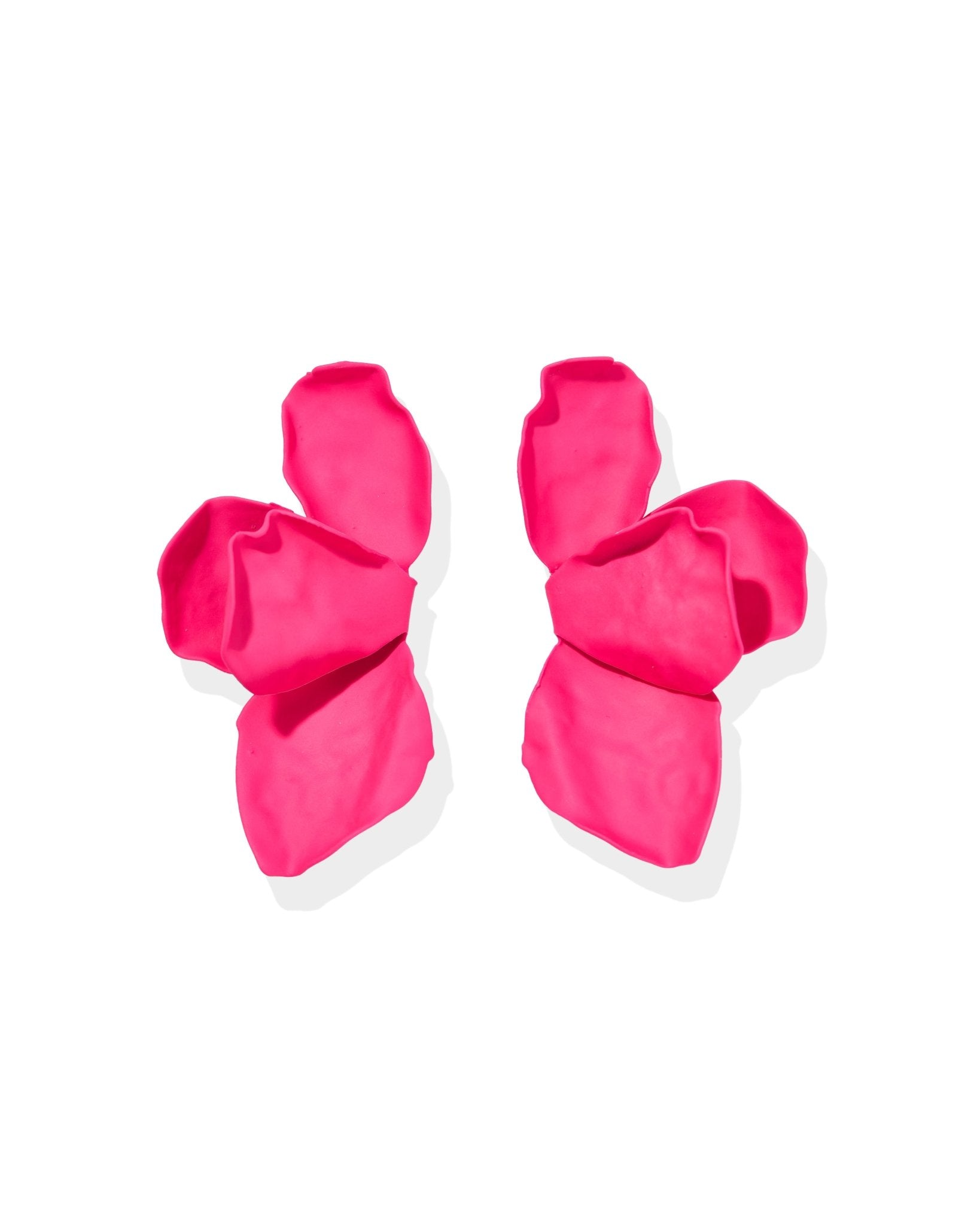 Eden Statement Earrings - Pink - Shop LINNY CO