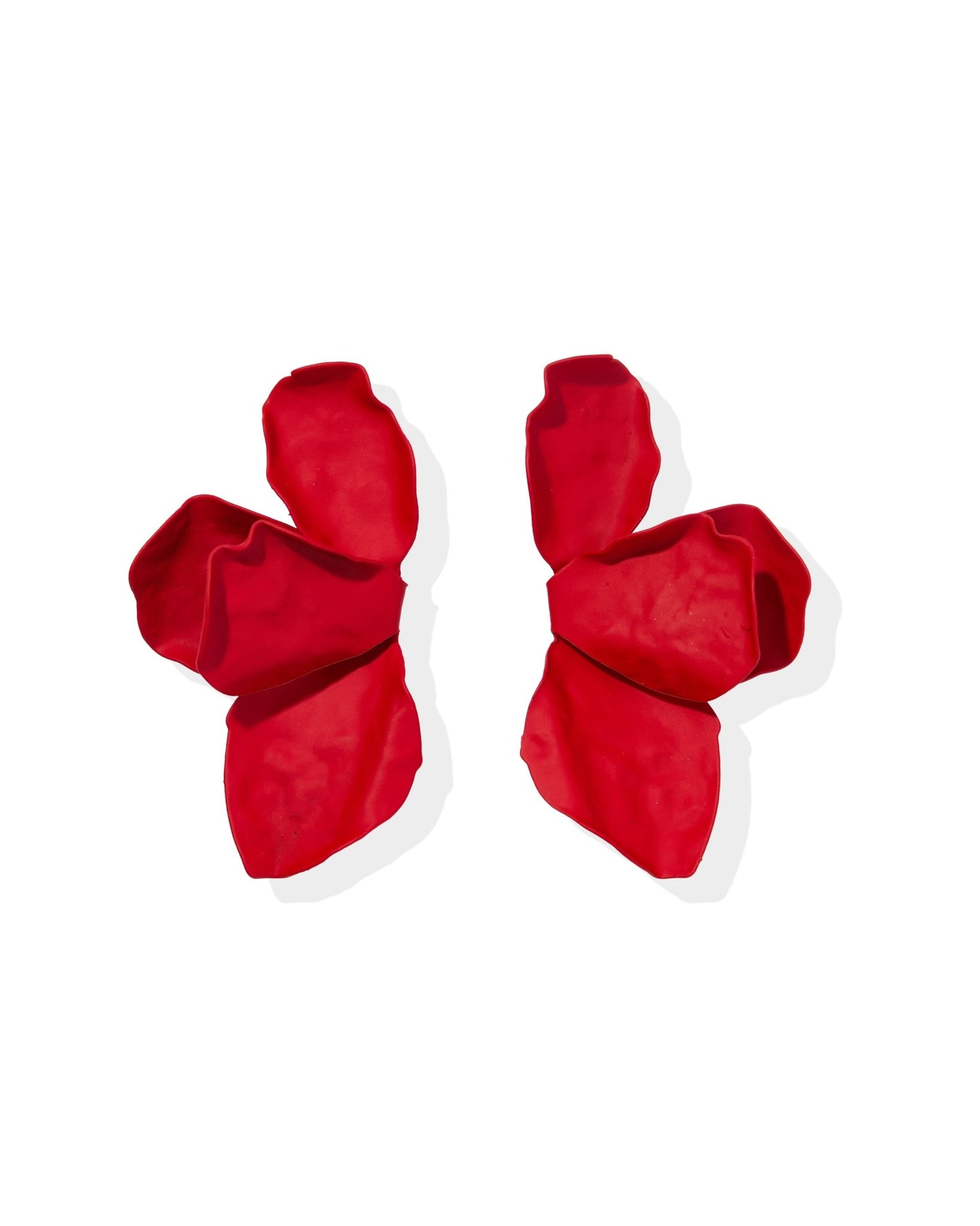 Eden Statement Earrings - Red - Shop LINNY CO