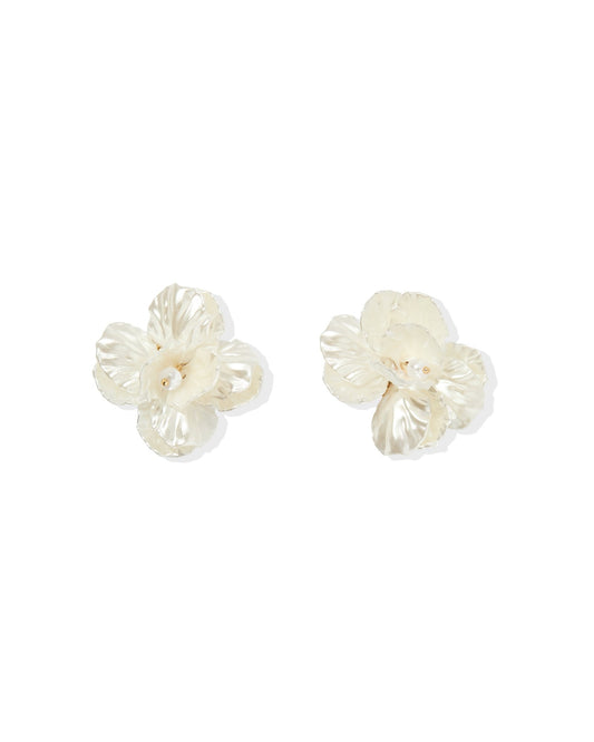 Eloise Flower Statement Earring - Shop LINNY CO