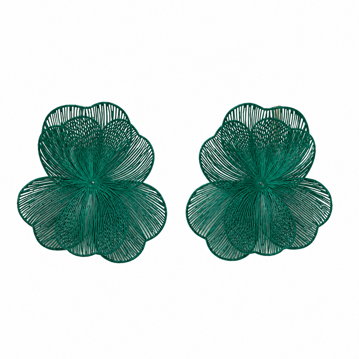 Erica Statement Earrings - Green - Shop LINNY CO