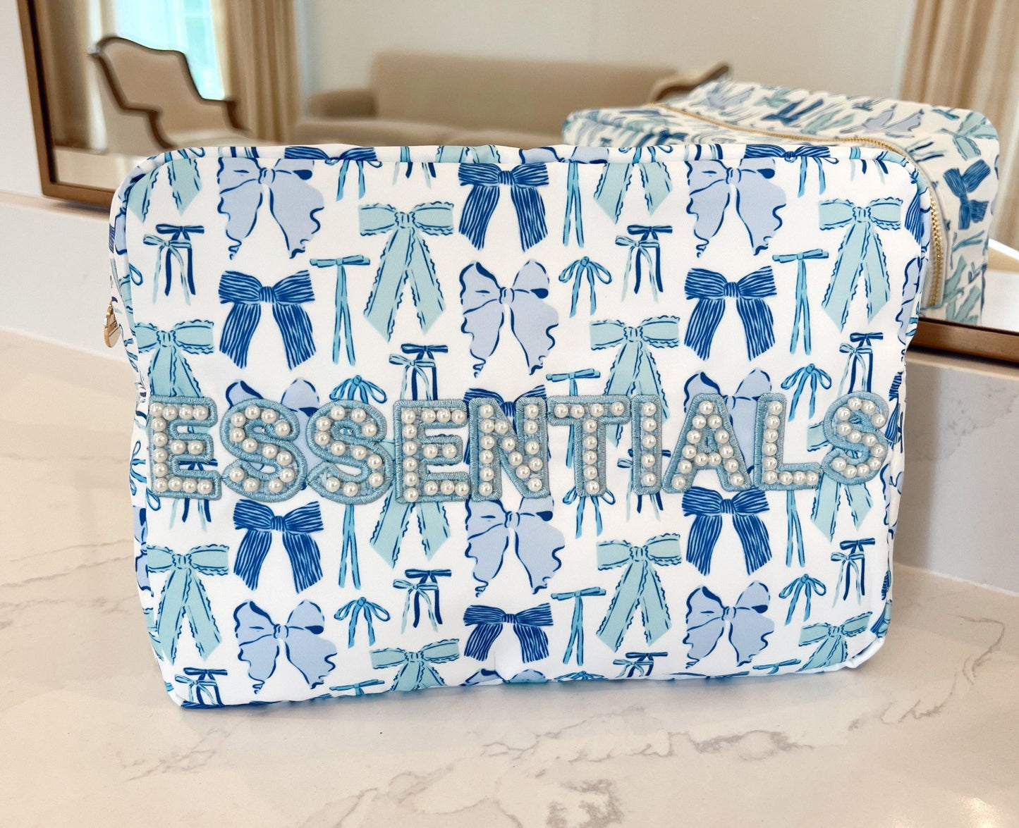 Essentials - Blue Bow Nylon XL - Shop LINNY CO