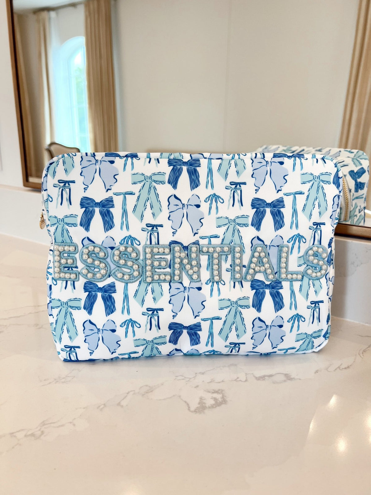 Essentials - Blue Bow Nylon XL - Shop LINNY CO