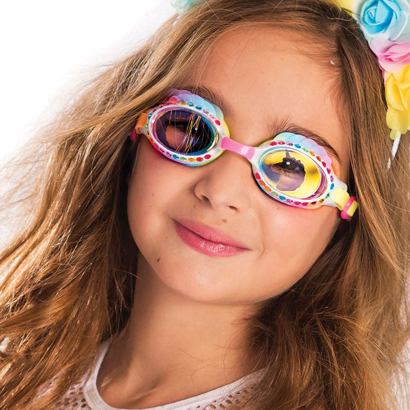 Eunice the Unicorn Kids' Swim Goggles - Shop LINNY CO