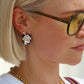 Eva Statement Earring - Black & White - Shop LINNY CO