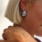 Eva Statement Earring - Black & White - Shop LINNY CO